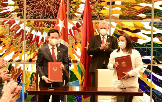 Tăng cường hợp tác với Cuba trong lĩnh vực thông tin truyền thông