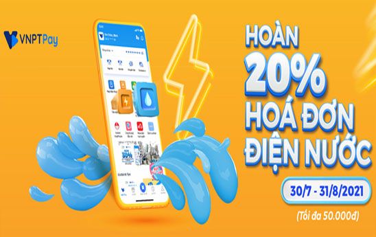 Thanh toán điện nước siêu tiện, siêu nhanh với VNPT PAY