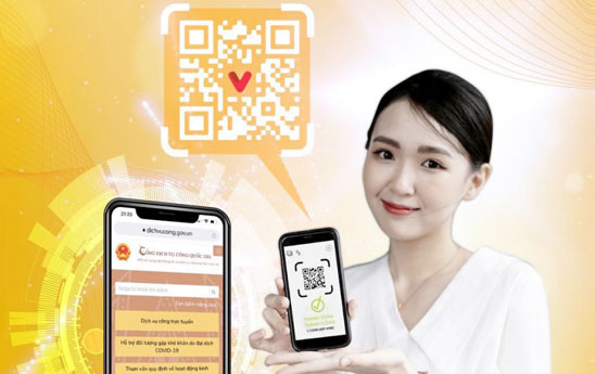 Thanh toán trực tuyến dịch vụ công bằng phương thức quét mã VietQR nhanh chóng, thuận tiện, dễ dàng