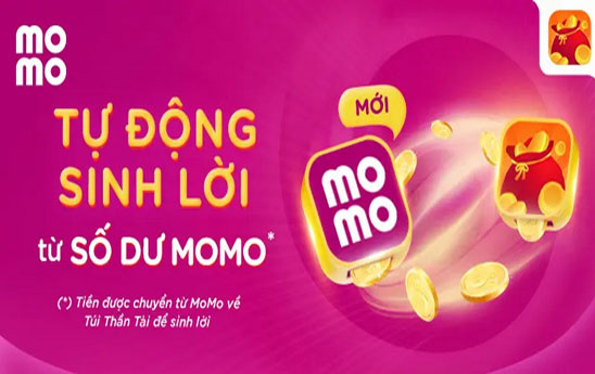 Túi Thần Tài ra mắt tính năng mới: Tích lũy tự động từ toàn bộ số dư tài khoản MoMo
