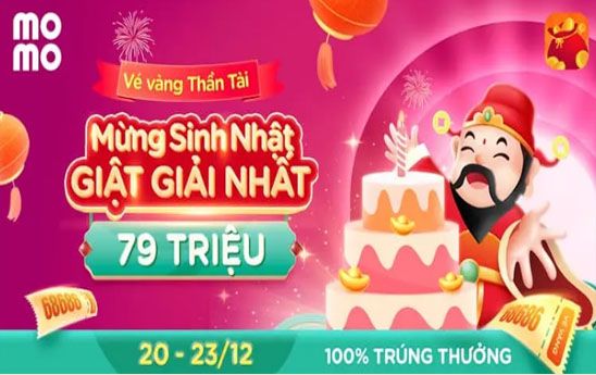 Túi Thần Tài tròn 1 tuổi: Đổi Vé Vàng mừng sinh nhật, giật giải Nhất 79 triệu
