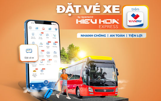 VNPAY chính thức trở thành nhà phân phối vé xe Hiếu Hoa Express