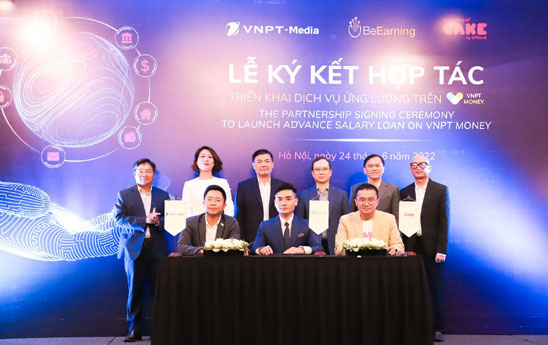 VNPT-Media ký kết hợp tác triển khai cung cấp Dịch vụ Ứng lương qua ứng dụng VNPT Money