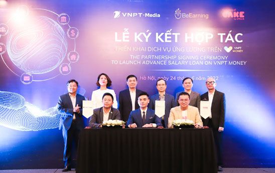 VNPT-Media ký kết hợp tác triển khai cung cấp Dịch vụ Ứng lương qua ứng dụng VNPT Money