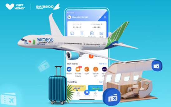 VNPT Money khuyến mãi “Bay Thương gia - giảm giá sốc”