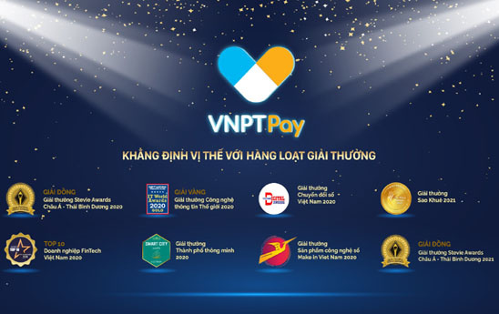 VNPT Pay ghi dấu ấn với những giải thưởng danh giá