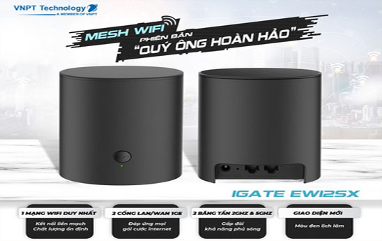 VNPT ra mắt phiên bản Mesh Wifi mới