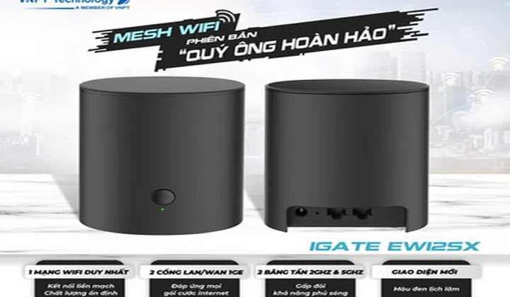 VNPT ra mắt phiên bản Mesh Wifi mới