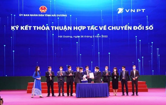 VNPT sát cánh cùng Hải Dương đi trước đón đầu trong chuyển đổi số