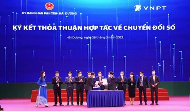VNPT sát cánh cùng Hải Dương đi trước đón đầu trong chuyển đổi số