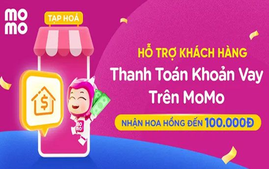 Ví MoMo triển khai dịch vụ thanh toán khoản vay