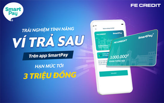 Ví trả sau SmartPay lãi suất 0% - giải pháp “cứu cánh” mùa dịch
