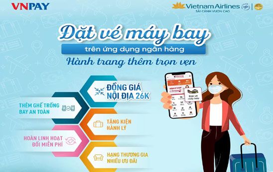 Vi vu vạn dặm xa đồng giá 26.000đ với Vietnam Airlines