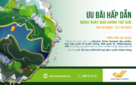 VietnamPost tri ân khách hàng, mừng ngày Bưu chính thế giới