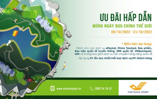 VietnamPost tri ân khách hàng, mừng ngày Bưu chính thế giới