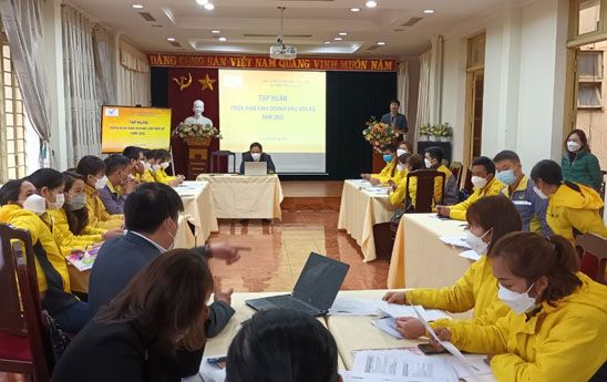 Vietnam Post Lào Cai đào tạo kinh doanh cho nhân viên Bưu điện Văn hóa xã