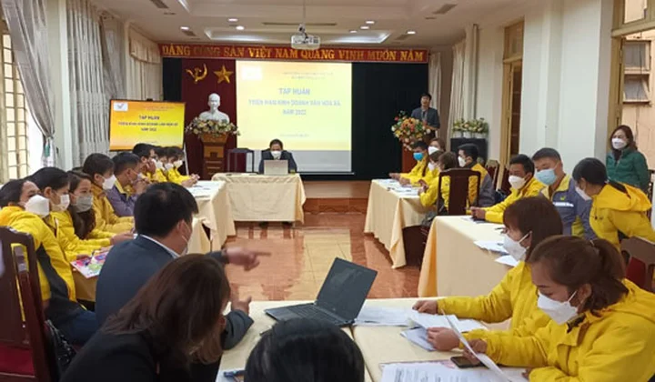 Vietnam Post Lào Cai đào tạo kinh doanh cho nhân viên Bưu điện Văn hóa xã