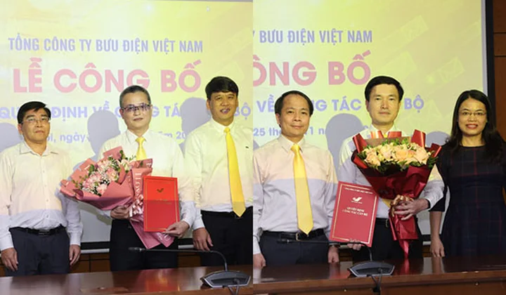 Vietnam Post bổ nhiệm lãnh đạo Ban Đầu tư phát triển và Ban Kiểm toán nội bộ