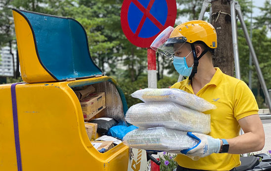 Vietnam Post đảm bảo ổn định luồng lưu thông hàng hóa dịp Tết Nguyên đán 2022