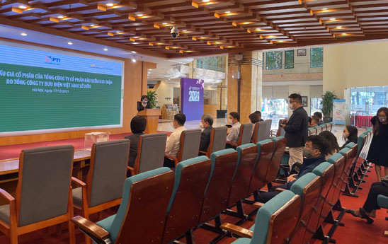 Vietnam Post đấu giá thành công cổ phần sở hữu tại PTI