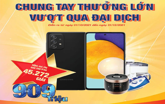 Vietnam Post triển khai chương trình khuyến mại “Chung tay thưởng lớn vượt qua đại dịch”