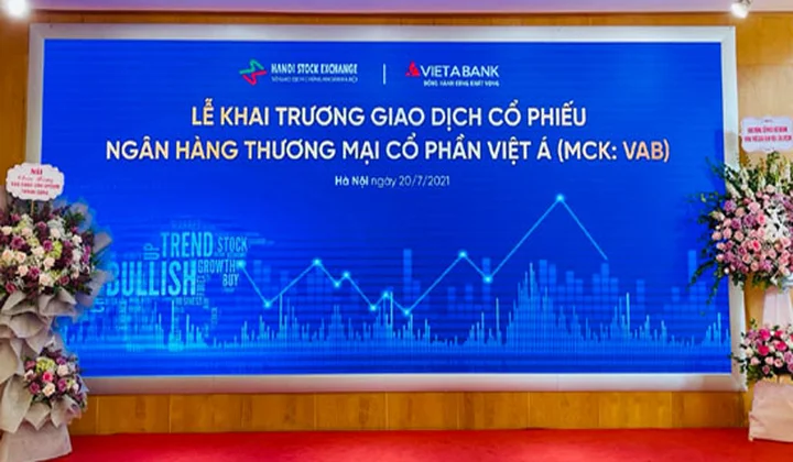 445 triêu cổ phiếu VietABank đã lên sàn