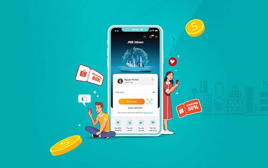 ABBank ưu đãi khách hàng đăng ký online ứng dụng AB Ditizen