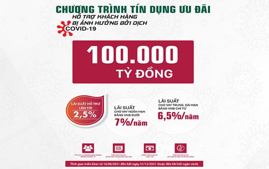 Agribank tăng gấp đôi quy mô gói tín dụng ưu đãi khách hàng bị ảnh hưởng bởi Covid-19