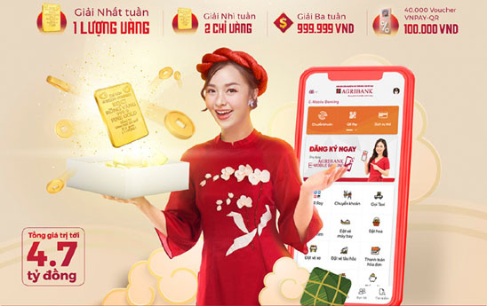 Agribank ưu đãi khách hàng mở tài khoản trực tuyến