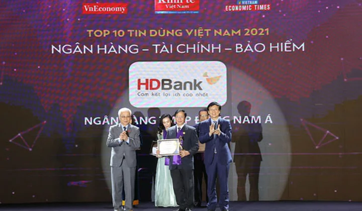 App HDBank thuộc Top dẫn đầu tại Việt Nam