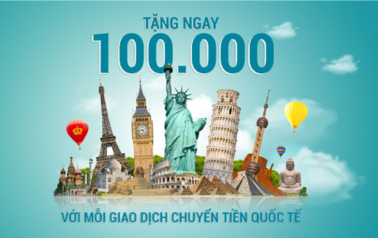 BIDV ưu đãi chuyển tiền quốc tế