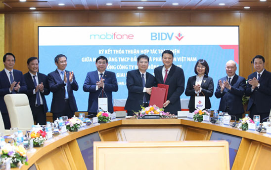 BIDV và MobiFone ký kết thỏa thuận hợp tác toàn diện giai đoạn 2021-2026