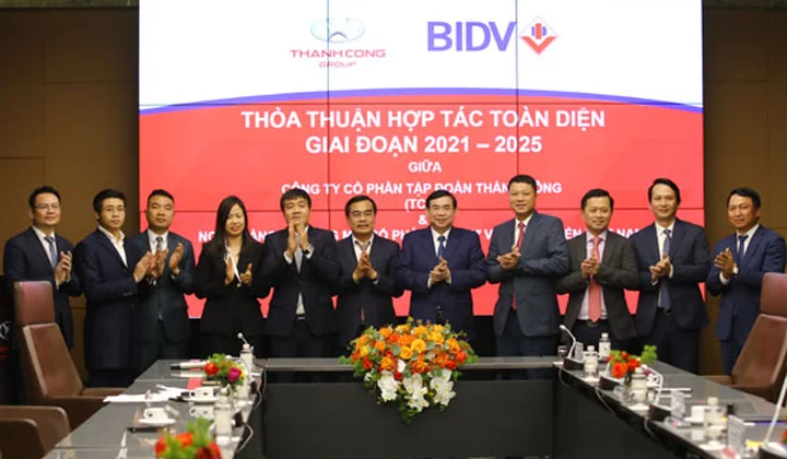 BIDV và Tập đoàn Thành Công hợp tác toàn diện giai đoạn 2021-2025