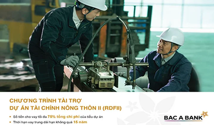 BacABank tham gia cho vay từ dự án tài chính nông thôn II