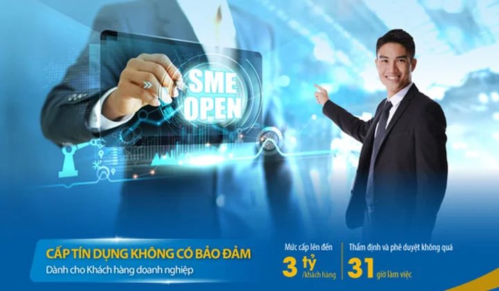 BaoVietBank cấp tín dụng không có bảo đảm - SME OPEN