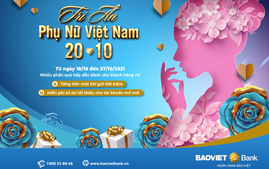 BaoVietBank tri ân phụ nữ Việt Nam nhân ngày 20/10