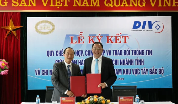 Chi nhánh BHTGVN khu vực Tây Bắc Bộ ký kết Quy chế phối hợp với NHNN Chi nhánh các tỉnh trên địa bàn phụ trách