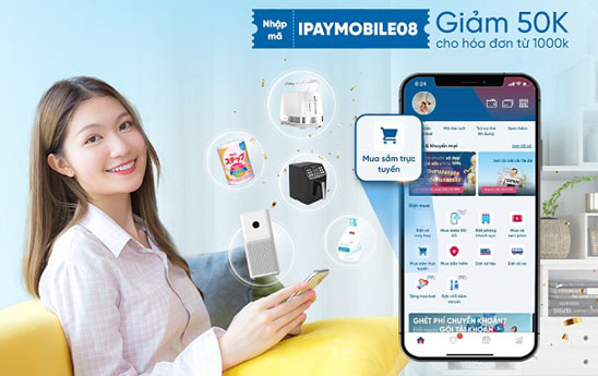 “Chống dịch an toàn, mua sắm không khoảng cách” trên VietinBank iPay