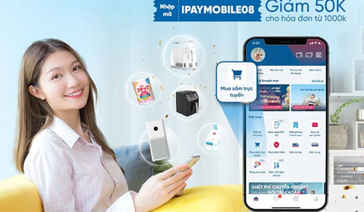 “Chống dịch an toàn, mua sắm không khoảng cách” trên VietinBank iPay