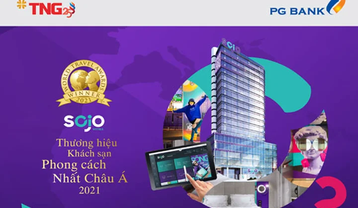 Chủ thẻ PGBank VISA nhận ưu đãi lên tới 40% tại chuỗi Khách sạn SOJO Hotels