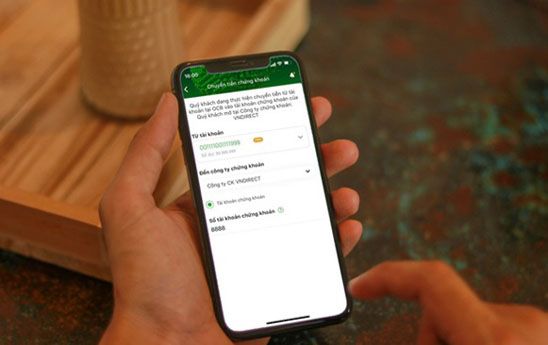 Chuyển tiền đầu tư chứng khoán trong 30 giây với OCB OMNI