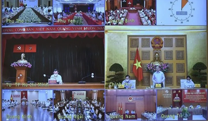 Đại diện SHB tham gia hội nghị trực tuyến với Chính phủ nhằm hỗ trợ doanh nghiệp