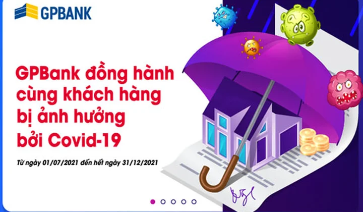 GPBank chung tay hỗ trợ khách hàng vượt qua dịch Covid - 19