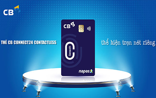 Giao dịch cùng thẻ ghi nợ nội địa CB CONNECT 24