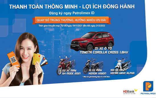 HDBank đẩy mạnh các dịch vụ thanh toán không tiền mặt
