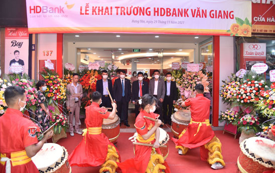 HDBank khai trương Phòng giao dịch Văn Giang