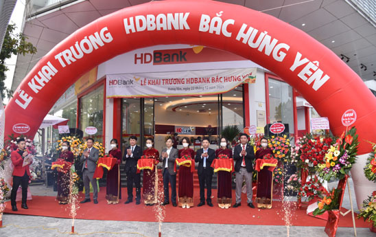 HDBank khai trương Điểm giao dịch Bắc Hưng Yên