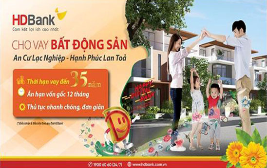 HDBank nâng thời hạn vay lên đến 35 năm