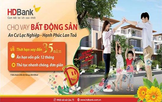 HDBank nâng thời hạn vay lên đến 35 năm