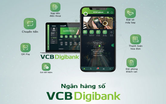 Vietcombank triển khai thêm nhiều tính năng mới trên VCB Digibank